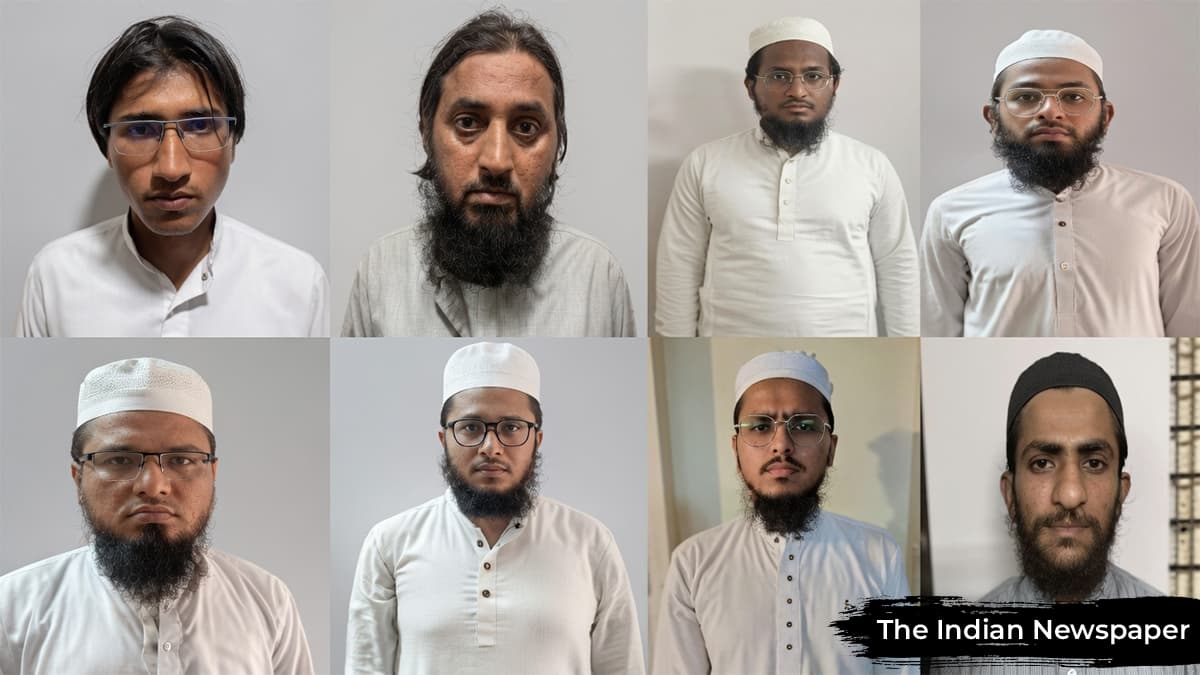गुजरात ATS ने जैश-ए-मोहम्मद से कथित जुड़े 8 आरोपियों को किया गिरफ्तार