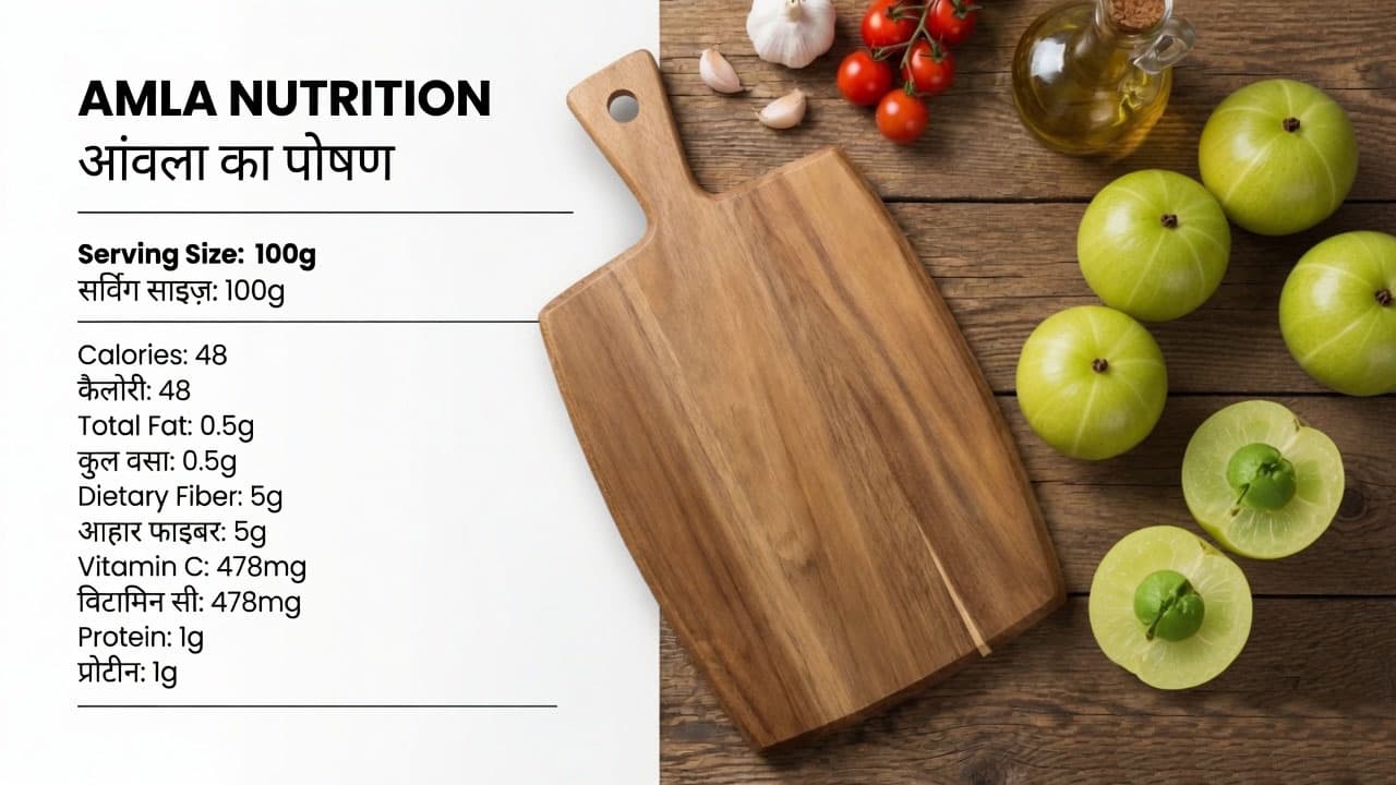 आंवला (Gooseberry), Nutritional Value in 100gm, Health Benefits, Precautions