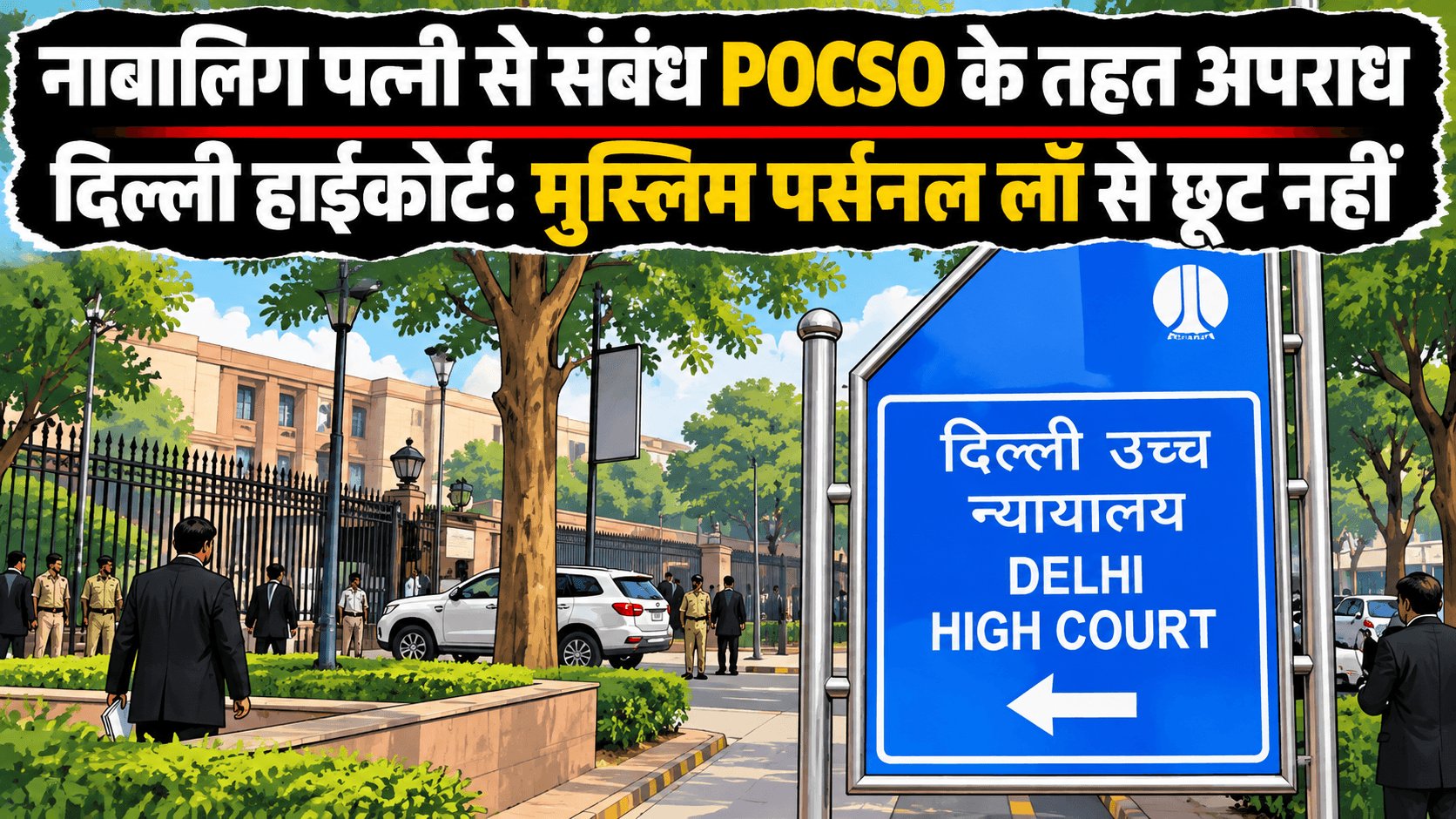 नाबालिग पत्नी से संबंध POCSO के तहत अपराध: दिल्ली हाईकोर्ट ने कहा- मुस्लिम पर्सनल लॉ का हवाला देकर आरोपी नहीं बच सकता